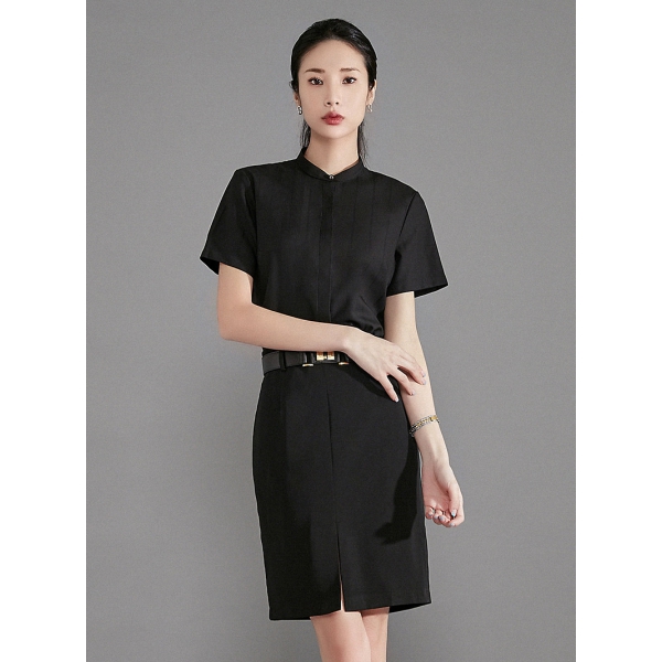 黑色时尚女衬衫