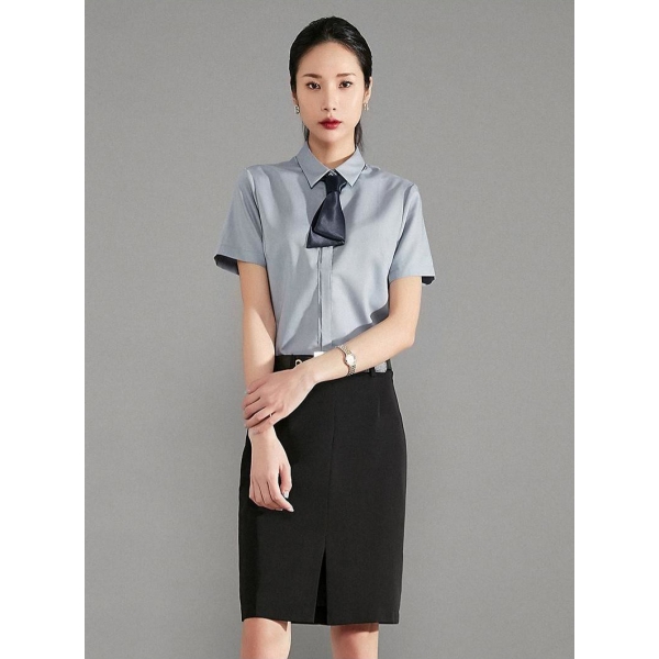 灰色时尚女衬衫