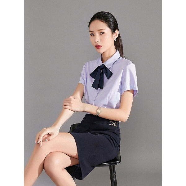 紫色时尚女衬衫